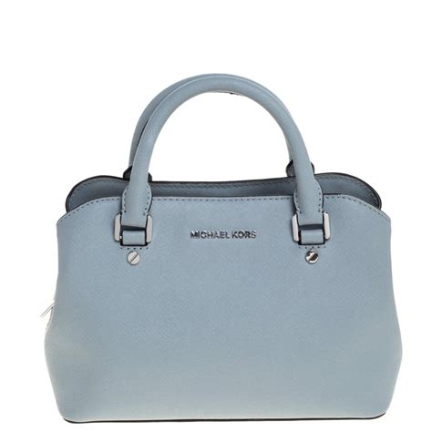 michael kors powder blue satchel|Michael Kors handbags black.